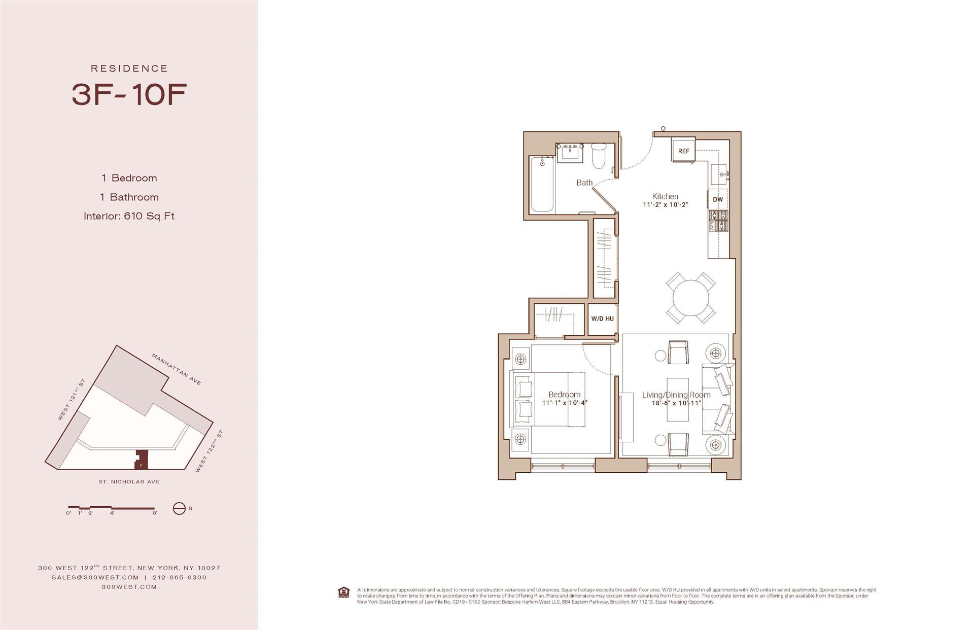300 West 122nd Street West Harlem New York NY 10027