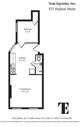 523 Hudson Street 1-RN W. Greenwich Village New York NY 10014