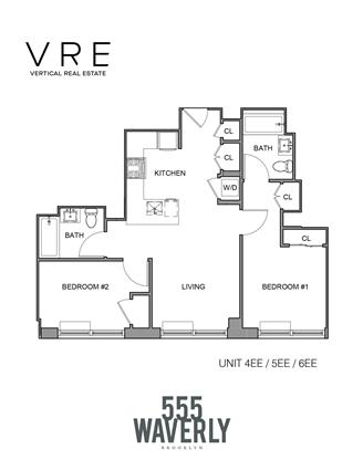 555 Waverly Avenue 4-EE Clinton Hill Brooklyn NY 11238