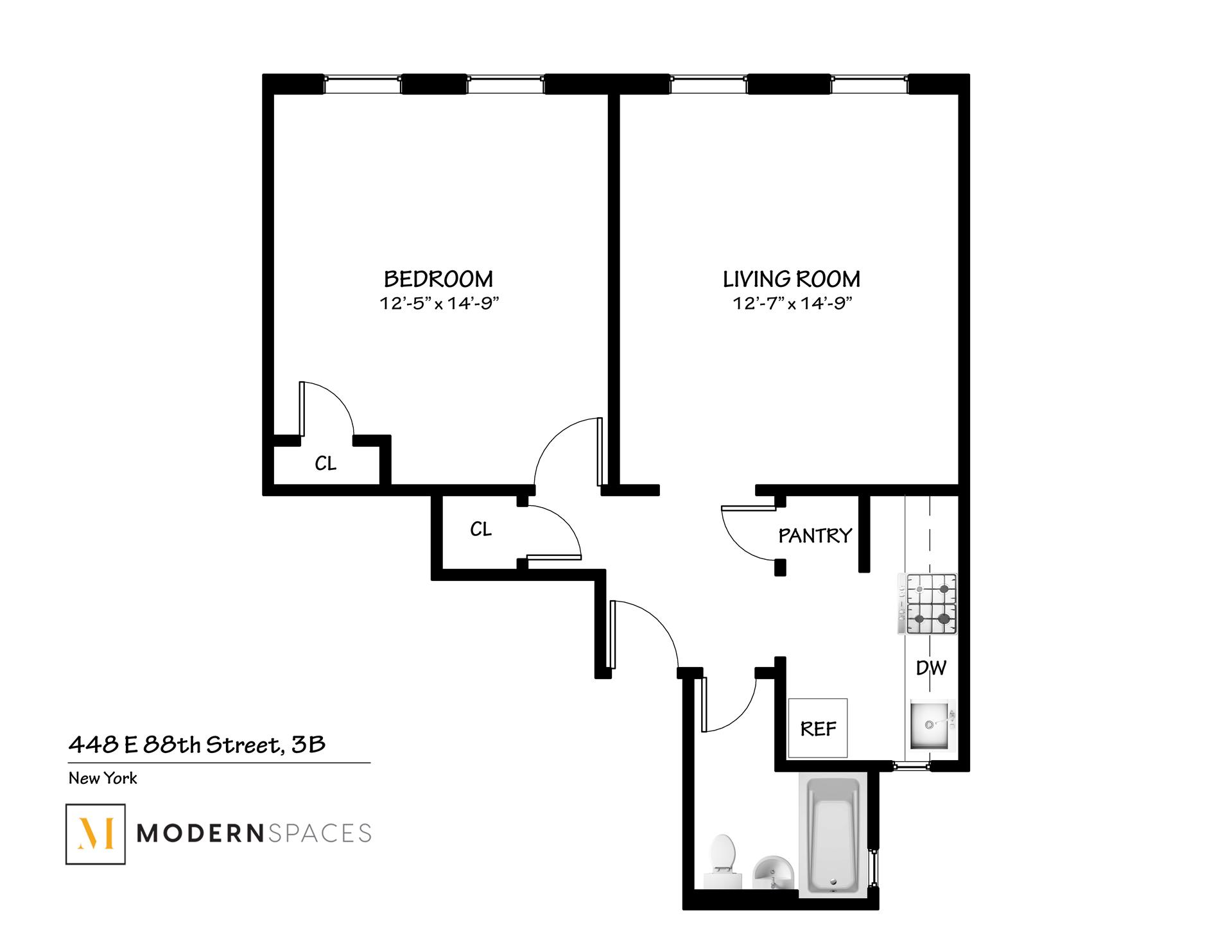 448 East 88th Street 3-B Upper East Side New York NY 10128