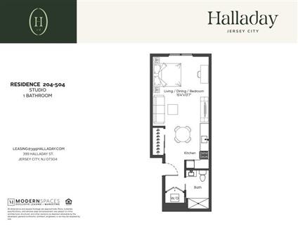 399 Halladay Street 504 Jersey City Jersey City NJ 07304