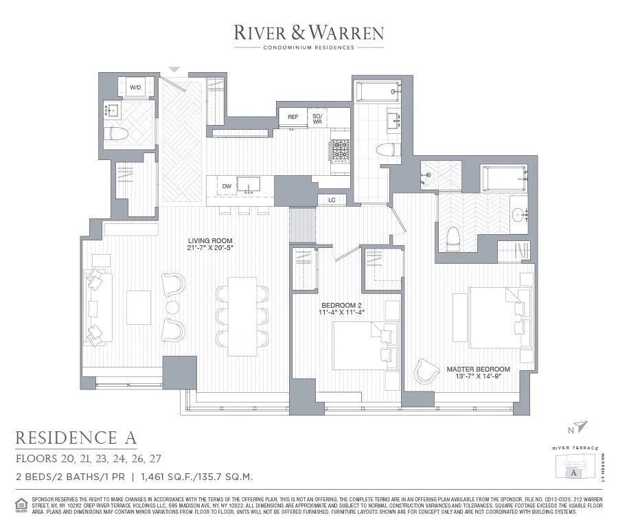 212 Warren Street Battery Park City New York NY 10282