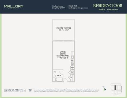 1 Mallory Avenue 2080 Jersey City Jersey City NJ 07305
