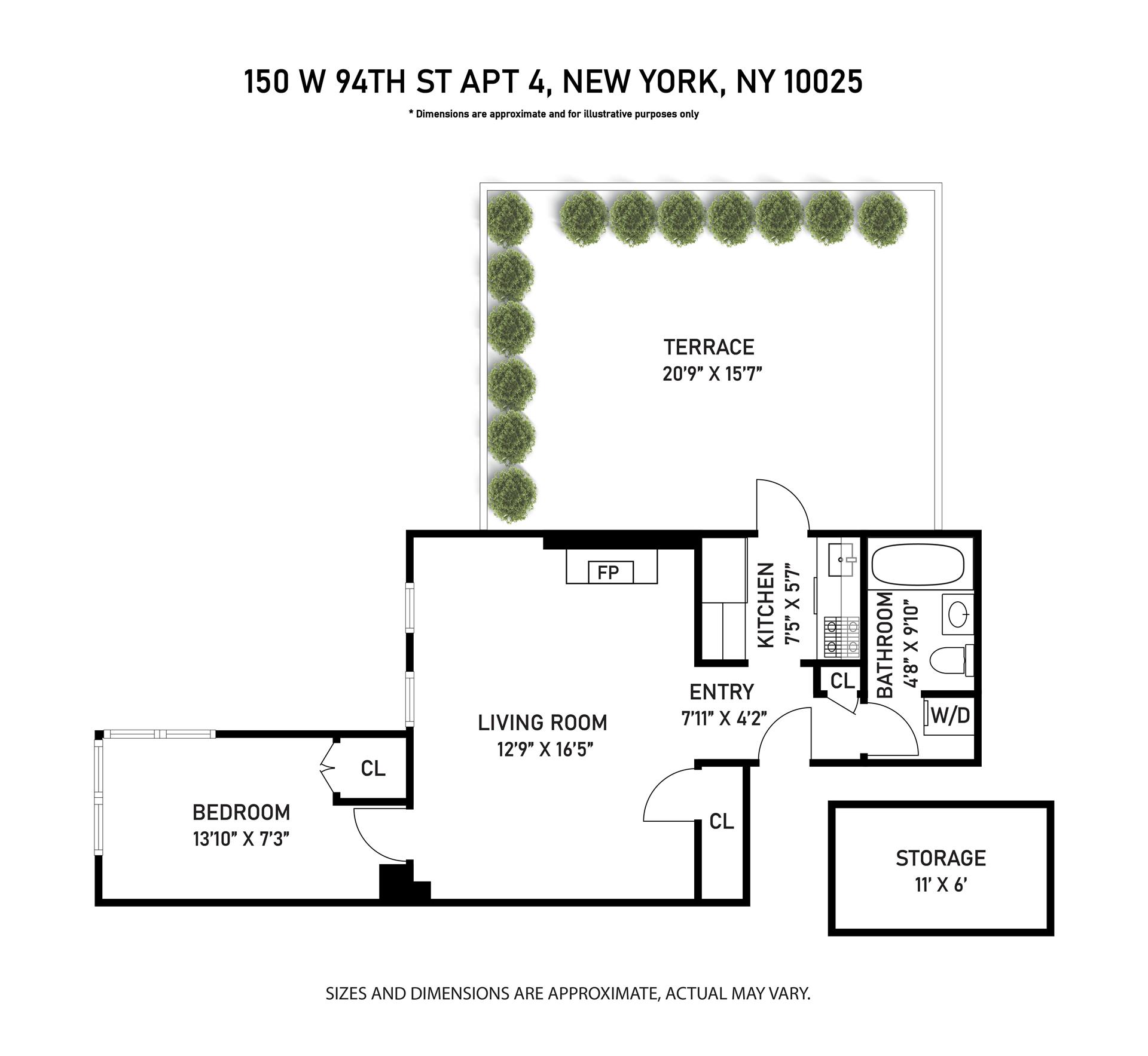 150 West 94th Street Upper West Side New York NY 10025