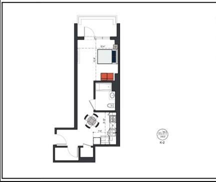ALCOVE STUDIO SHORT-TERM RENTAL IN BUSHWICK BROOKLYN