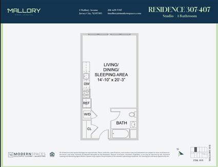 1 Mallory Avenue 387 Jersey City Jersey City NJ 07305