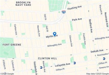 504 Myrtle Avenue 8-W Clinton Hill Brooklyn NY 11205