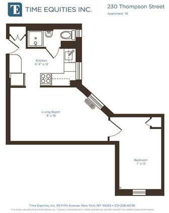 230-232 Thompson Street 18 Greenwich Village New York NY 10012