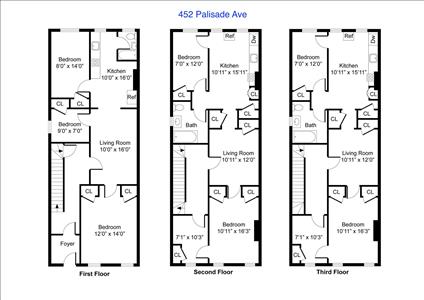 450-452 Palisade Avenue Building Jersey City Jersey City NJ 07307