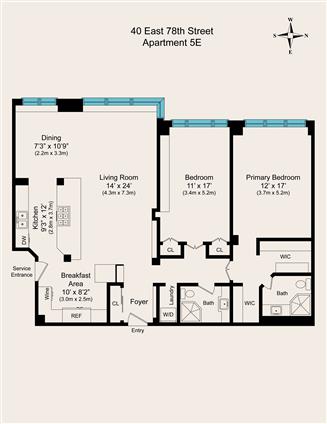 40 East 78th Street 5-E Upper East Side New York NY 10075