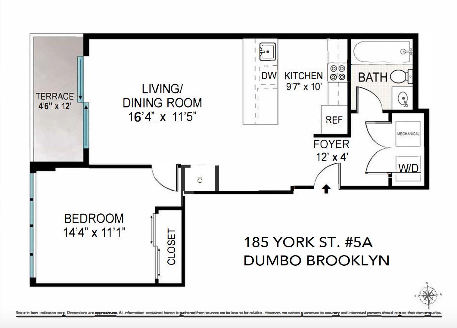185 York Street Dumbo Brooklyn NY 11201