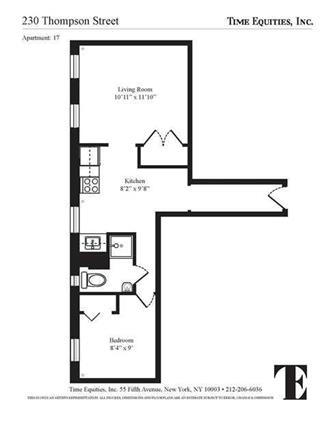 230-232 Thompson Street 17 Greenwich Village New York NY 10012