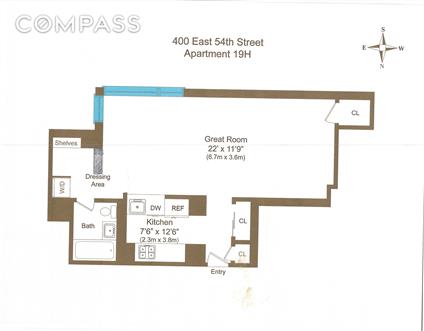 400 East 54th Street 19-H Sutton Place New York NY 10022