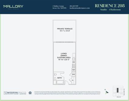 1 Mallory Avenue 2082 Jersey City Jersey City NJ 07305