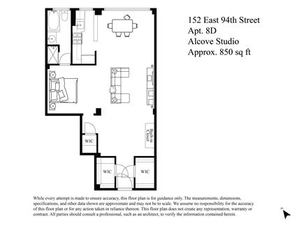152 East 94th Street 8-D Carnegie Hill New York NY 10128
