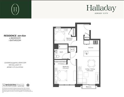 399 Halladay Street 201 Jersey City Jersey City NJ 07304