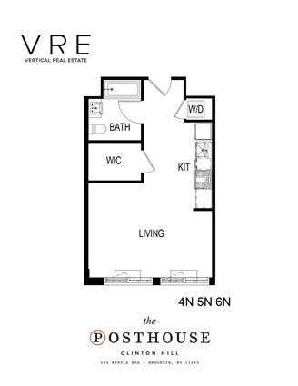 504 Myrtle Avenue 5-N Clinton Hill Brooklyn NY 11205