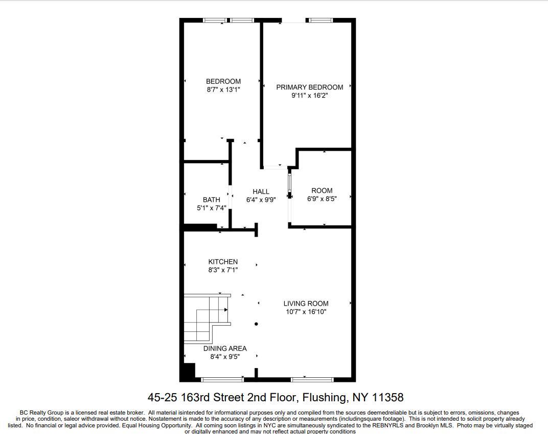 45-25 163rd Street 2 Queens NY 11358