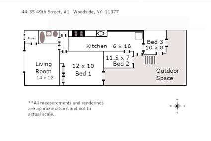 45-33 49th Street 1 Sunnyside Queens NY 11377