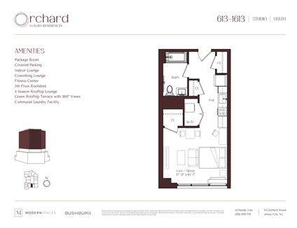 55 Orchard Street 1313 Jersey City Jersey City NJ 07306