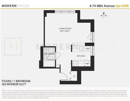 4-74 48th Avenue 3-BB Hunters Point Queens NY 11109