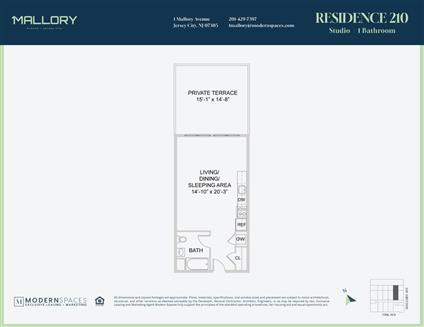 1 Mallory Avenue 210 Jersey City Jersey City NJ 07305