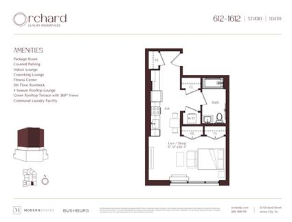 55 Orchard Street 1012 Jersey City Jersey City NJ 07306