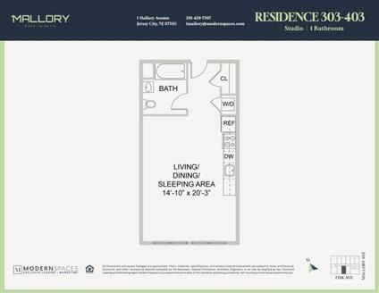 1 Mallory Avenue 4030 Jersey City Jersey City NJ 07305