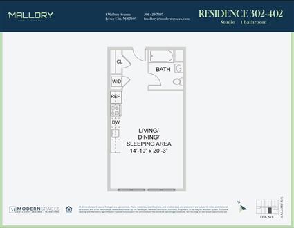 1 Mallory Avenue 4020 Jersey City Jersey City NJ 07305