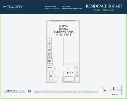 1 Mallory Avenue 303 Jersey City Jersey City NJ 07305