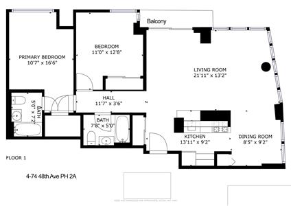 4-74 48th Avenue PH-2A Hunters Point Queens NY 11109