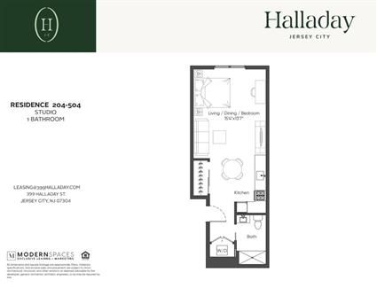 399 Halladay Street 204 Jersey City Jersey City NJ 07304