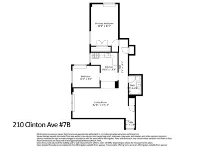 210 Clinton Avenue 7-B Clinton Hill Brooklyn NY 11205