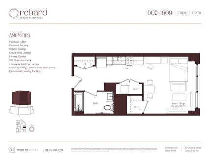 55 Orchard Street 3509 Jersey City Jersey City NJ 07306