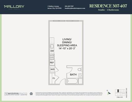 1 Mallory Avenue 4070 Jersey City Jersey City NJ 07305