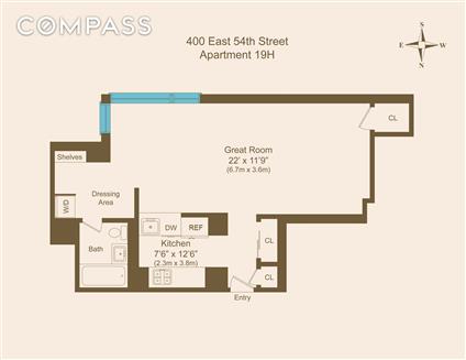 400 East 54th Street 19-H Sutton Place New York NY 10022