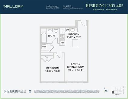 1 Mallory Avenue 4050 Jersey City Jersey City NJ 07305