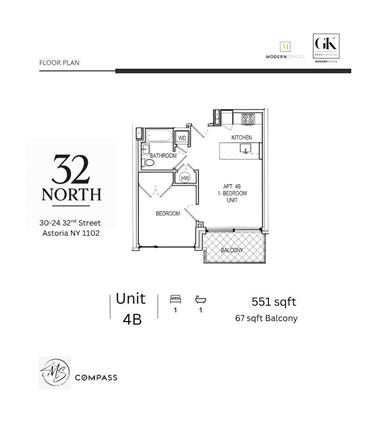 30-24 32nd Street 2-B Astoria Queens NY 11102