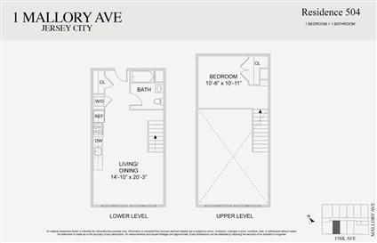 1 Mallory Avenue 504 Jersey City Jersey City NJ 07305