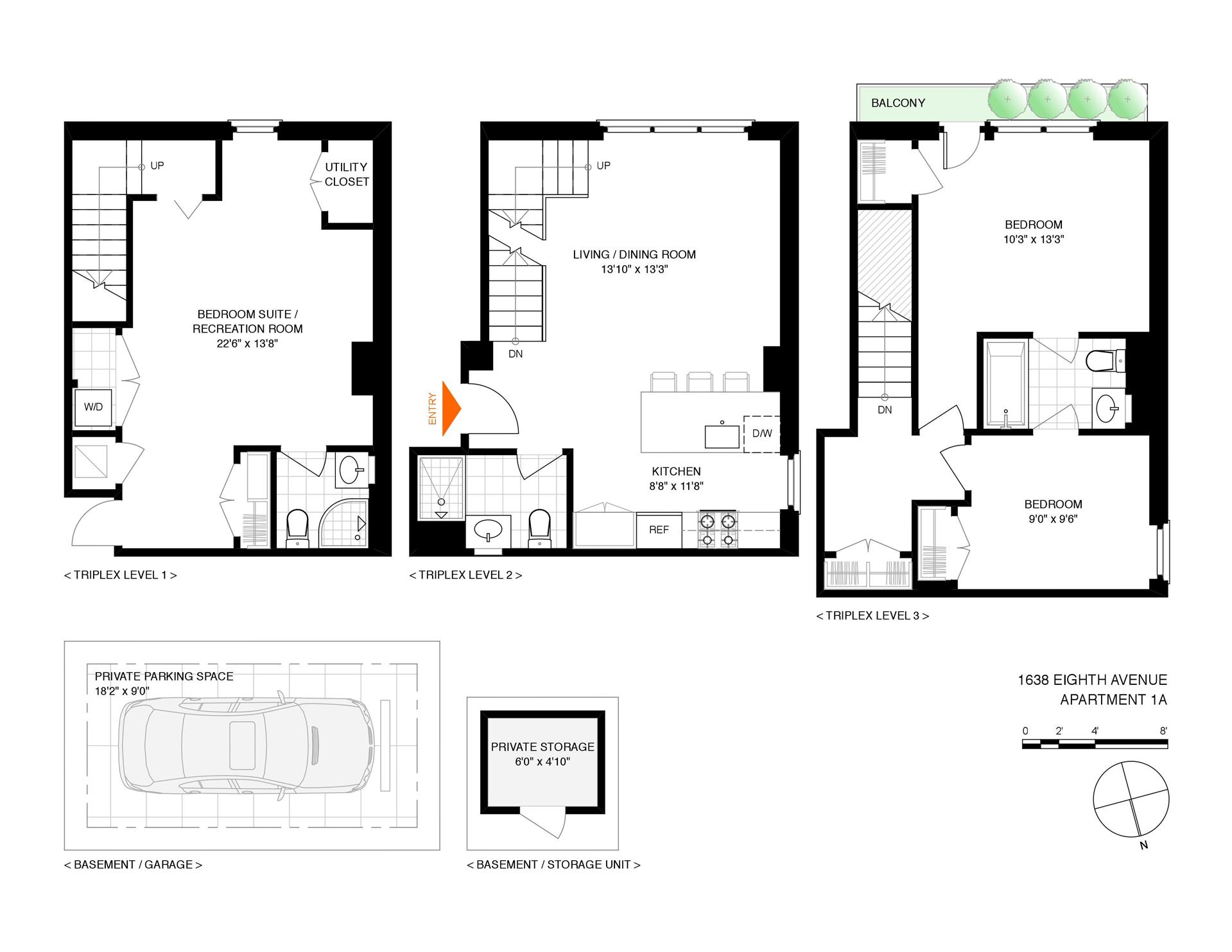 Prospect Park Terrace 1638 8th Ave 1 A Park Slope Brooklyn Ny