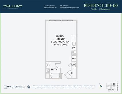 1 Mallory Avenue 3100 Jersey City Jersey City NJ 07305