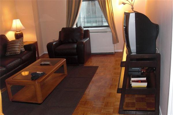 51st Street and 7th Ave ~Furnished 1 bedroom in Luxury high rise.