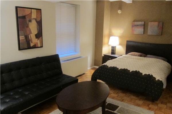Great Furnished Studio Apartment in Mid-Town 24 Hr Doorman