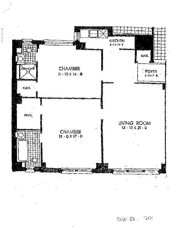 51 West 86th Street Central Park West New York NY 10024