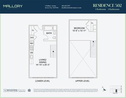 1 Mallory Avenue 5020 Jersey City Jersey City NJ 07305