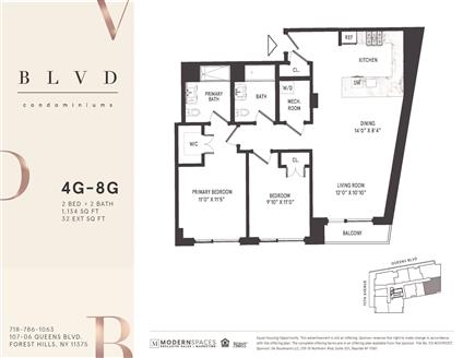 107-06 Queens Blvd. 5-G Forest Hills Queens NY 11375