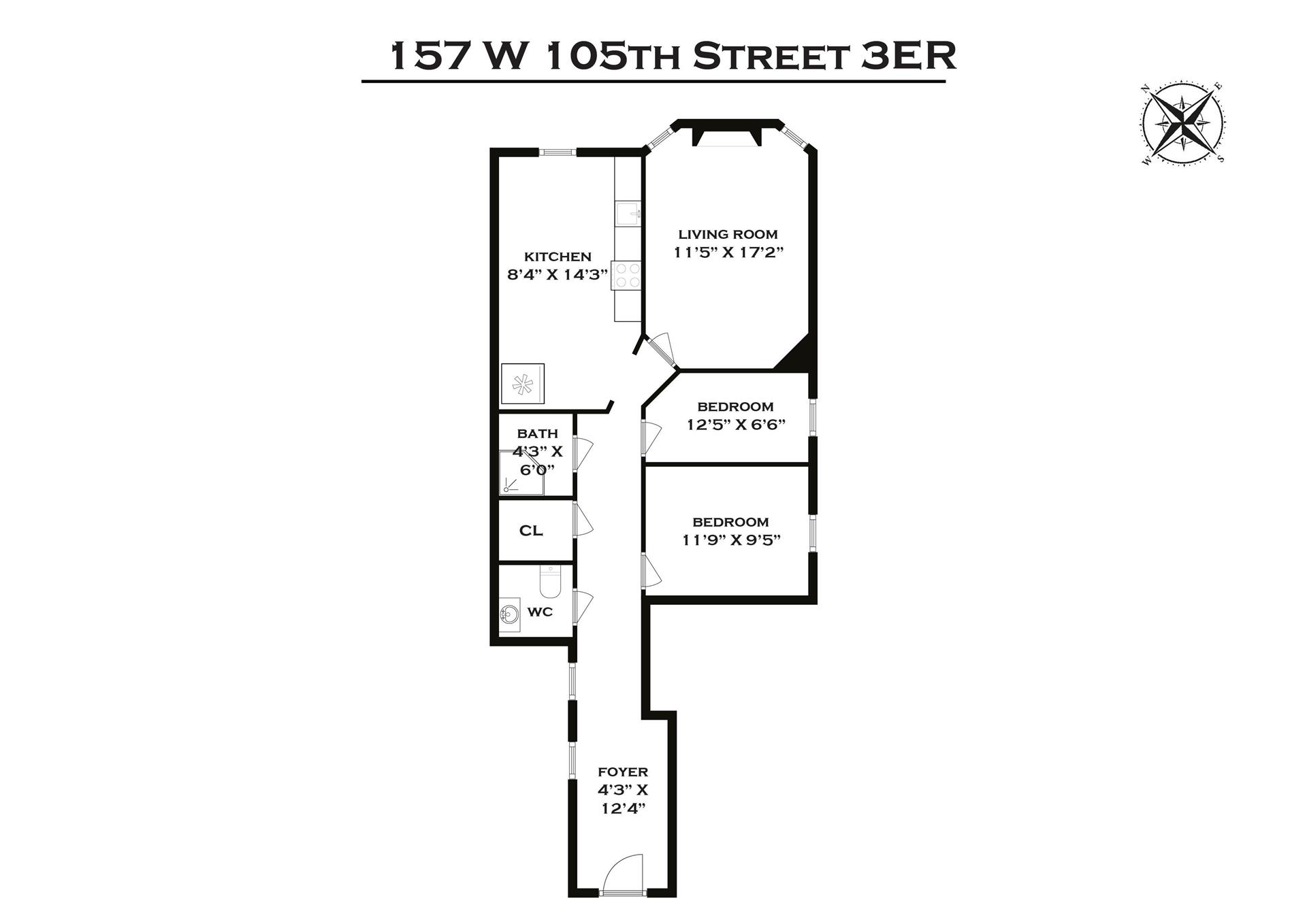 157 West 105th Street Upper West Side New York NY 10025